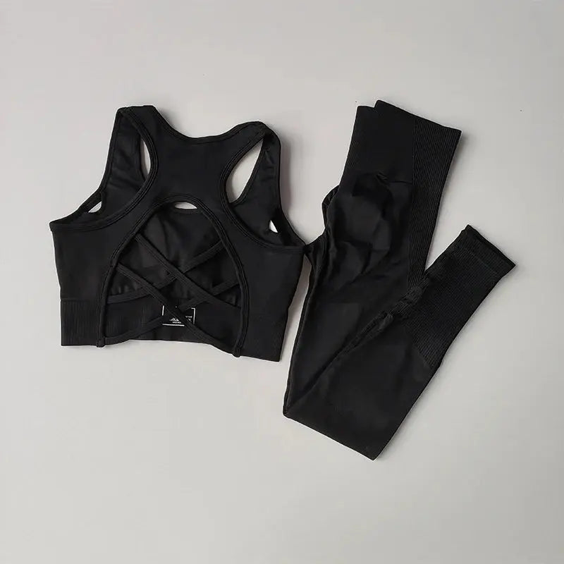 Ensemble de soutien-gorge de sport pour femmes